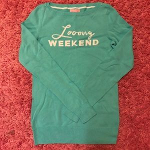 NWT Lilly Pulitzer “Long Weekend” Sweater